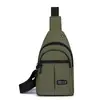 Bolso de pecho transfronterizo para hombre, nuevo estilo, casual de negocios, tela Oxford impermeable, bolso cruzado, gran capacidad, adecuado para viajes al aire libre