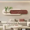 Pintura Decorativa para Sala de Estar Estilo Creme Moderno Simples Arranjo de Flores de Planta Verde Hidropônica Pintura de Parede Suspensa Pintura de Parede de Fundo para Sofá de Alta Qualidade