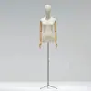Maniquí de Cuerpo Completo Femenino para Tienda de Accesorios y Ropa, Soporte de Maniquí Femenino, Muñeco, Maniquí de Medio Cuerpo, Soporte de Exhibición de Cuerpo Humano para Escaparate