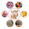 Lb410-A Comercio Exterior Pascua Color Piel de Vaca Orejas de Conejo Fiesta Dulces Empaque de Regalo Bolsa de Papel