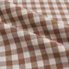 Punto 21 algodón Chaoyang cuadros algodón hilo lavado teñido hilo tela de cuadros camisa primavera y verano tela para ropa infantil