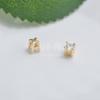 Accesorios de joyería para hacer uno mismo, chapado en cobre, oro de 14 quilates, circonita de color, cuentas de diamante, cuentas cruzadas, pulsera, collar, cuentas tejidas