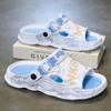 Pantuflas Dropshipping para Hombre, Nuevo Verano para Exterior, Deportes Casuales Juveniles, Antideslizantes, Resistentes al Desgaste, Sandalias de Playa de Suela Blanda Dos Usos
