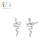 Pendientes de serpiente personalizados de plata de ley s925 para mujer, ligeros, de lujo, de alta calidad, con diseños transfronterizos europeos y americanos, lote de joyas populares con orejas de animal.