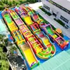 Castillo Inflable, Trampolín Interior y Exterior, Atracción Turística Popular, Zona de Desafío en Centro Comercial, Plaza de Pelotas Oceánicas, Área de Juegos Grande para Niños