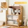 Estante de Almacenamiento Escritorio Oficina Dormitorio Estante Sala de Estar Mesa Almacenamiento Pequeño Estantería de Múltiples Niveles Escritorio Simple Librero