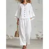 Novo Conjunto Feminino de Comércio Exterior 2026 Amazon Estação Independente Casual Europeia e Americana Conjunto de Calças Largas Femininas
