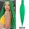 Trenzas grandes de 26 pulgadas y 90 g, de un solo color, dos colores y tres colores, trenzas esponjosas de baja temperatura, venta al por mayor.