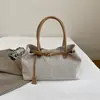Bolso Grande de Moda para la Axila para Mujer 2026 Nuevo Tendencia Coreano Retro Bolso de Mano Gran Capacidad para el Trayecto Bolso de Tela de un Solo Hombro