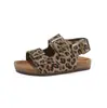 Sandalias para Niñas 2026 Lunares Verano Zapatos Infantiles Sandalias Romanas de Corcho para Niñas Zapatos Casuales de Playa para Niños