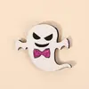 Pegatinas de Halloween No Tejidas Transfronterizas Exportación Fantasma Calabaza Disfraz DIY Accesorios para el Cabello Calavera Divertida Accesorios de Halloween