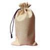 Calça Yuanjie com Bolsos de Aba e Cordão em Linho Imitação Atacado Embalagem para Presente Artesanal Calça com Bolsos de Aba em Linho Bolsa de Armazenamento em Linho Personalização