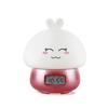 Luz de Despertador Reloj Despertador Electrónico Lámpara Táctil USB Control Remoto Luz de Noche de Silicona Luz de Noche LED Linda Compañero Nocturno LED