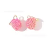 Granada Fresa Sandía Cereza Joyería de Frutas Estéreo Accesorios Colgante de Aleación DIY Colgante de Cadena para Teléfono Móvil Hecho a Mano