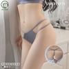 La tentación del deseo sexy encantador transfronterizo micro tanga para mujer brillante al aceite multicolor elástico transpirable