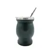 Taza de Acero Inoxidable para Mate Transfronteriza de Amazon, Taza de Té Grande con Forma de Calabaza, Taza Exterior de Doble Pared Aislada al Vacío, Venta al por Mayor