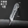 Faca Utilitária Resistente de Aço Inoxidável Extra Grossa Faca para Papel de Parede Cortador de Papel Suporte de Faca de Metal de Grau Industrial Durável Faca para Eletricista Aço Total