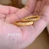 Anel Novo de Prata 925 Escovada Outono e Inverno para Mulheres, Empilhamento de Nicho, Alto Padrão, Luxo Acessível, Não Desbota, Joia de Mão Simples