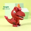 Adornos Decorativos para Pastel de Dinosaurio 2021 Nuevo Celebridad de Internet Niños Bebé Cumpleaños Año Viejo Niños Tyrannosaurus Rex Enchufe