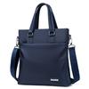 Bolsa de Mano Vertical de Tela Oxford al por Mayor Bolsa para Documentos Regalo de Viaje de Negocios Bolso de Mano para Reuniones Cruzado al Hombro Bolso para Hombre