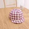 Gorra Infantil de Cuadros Ropa Benhui Gorro Infantil 2022 Primavera Nuevo Gorra Infantil de Ala Suave