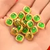 Nepal antiguo Francés Dorado diy sur rojo accesorios arena dorada accesorios pulsera oro viejo cuentas pulsera de cuentas sueltas joyería al por mayor