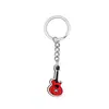 Chaveiro de PVC Nota Musical Metal Instrumento Musical Criativo Acessório de Bolsa Pingente Presente de Aniversário Pequeno Presente Chaveiro DIY
