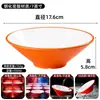 Tazones de melamina de dos colores, tazones para fideos, específicamente para restaurantes de fideos, usados para servir fideos de arroz con caracoles de río, fideos mixtos, wontons, arroz con manitas de cerdo estofadas, fideos en caldo picante y caliente, y tazones grandes para uso comercial