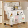 Estantería para Libros Ilustrados Infantil Debajo de la Mesa Estantería Extraíble Estante de Almacenamiento Guardería Bebé Estantería de Almacenamiento de Libros Extraíble Multicapa