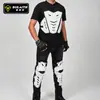 Sulaite Equipamento de Proteção Off-Road para Motocicleta Colete Antiqueda Verão Respirável Protetor de Peito para Pilotagem Conjunto de Joelheiras Downhill