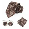 Nova Estilo 2025 Gravata Jacquard Masculina 8cm Moda Masculina Formal de Negócios Alta Qualidade Amarrada à Mão Feita Sob Medida