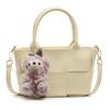 Bolsas Femininas Fashion de Estilo Coreano 2026 Primavera Nova Bolsa Saco Trançada Bolsa Transversal Tendência de Nicho Bolsa de Ombro