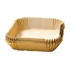 Fabricante de papel para freidora de aire Papel de piedra cruda Tapa de silicona Soporte para postres Soporte de exhibición Papel de aluminio para pasteles Vajilla Servilleta