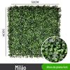 Parede de Planta Simulada, Parede de Planta Verde Tridimensional, Paisagismo de Flor Artificial Biônica, Parede de Fundo Artificial, Combinação de Paisagem, Decoração de Interiores