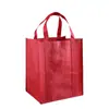 Fabricantes direto da fábrica bolsa não tecida tridimensional grossa bolsa de compras de supermercado bolsa dobrável pode ser personalizada com logotipo