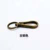 81177-5 Gancho para Llavero Hebilla Accesorios Colgante Hebilla Bronce Oro Hebilla de Langosta 48mm
