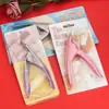 Cortauñas de Acero Inoxidable en Forma de U para Uñas Postizas DIY, Tijeras para Uñas, Herramientas para Uñas de Calidad Profesional para Salones de Uñas al por Mayor