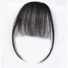 Peruca Franja de Ar Cabelo Real Feminina Popular Franja Falsa Natural Invisível Peça de Peruca para Testa Franja de Ar para Cabeça Ultrafina