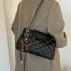 Bolso de cadena acolchado de moda transfronterizo de comercio exterior para mujer, nuevo bolso de nicho de alta gama para el día a día, bolso versátil de hombro y cruzado