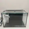 Aquário Anti-Pulo com Tampa de Vidro e Filtro Lâmpada de Prateleira Correspondente Aquário Ornamental de Mesa para Sala de Estar Doméstica