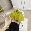 Bolso Mini de Moda Simple Estilo Coreano para Mujer, Monedero Infantil de Nicho 2024 Nuevo Estilo, Bolso Bandolera Pequeño y Moderno