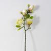 Filme de alta imitação sensação flor de magnólia flor artificial decoração decoração de mesa de entrada da sala de estar flores decorativas de plástico