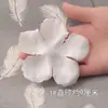 Acessórios de Flores Tridimensionais de Pétalas de Fio Transparente de Tecido DIY Feitos à Mão Acessórios para Vestidos de Noiva Joias de Casamento