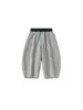 Ropa para niños Youbao: pantalones de lunares para niños, pantalones casuales para niñas, pantalones casuales infantiles de bloques de color con corte curvo, pantalones tipo zanahoria para bebé, modernos