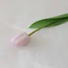 Sensación hidratante Flor de tul falsa flor artificial decoración sala de estar sosteniendo flor foto rosa blanco decoración del hogar