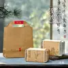 Pequeño Recipiente para Té, Recipiente de Hierro para Té Negro, Té Verde, Galletas, Horneado, Caja de Empaque Universal para Té, Caja de Almacenamiento, Caja de Hierro, Caja Vacía