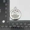 Nuevo Tirador de Cremallera Dorado Blanco Aleación Joyería Hecho a Mano DIY Collar Pulsera Accesorios Colgante Metálico Colgante