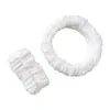 Dispositivo de Muñequera para Lavado Facial, Puño Absorbente, Banda para el Sudor Deportiva, Pulsera de Soporte para la Muñeca, Manga Pequeña, Protección de Manos a Prueba de Humedad para Lavar Platos, Soporte para la Muñeca