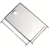 Material de acero inoxidable para láser versión ligera logo DIY colgante militar de acero inoxidable etiqueta redonda larga