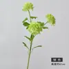 Hortensia simulada individual 3 horquillas jazmín bola de nieve sala de estar decoración de boda ramo flor artificial 3 cabezas hortensia flor artificial